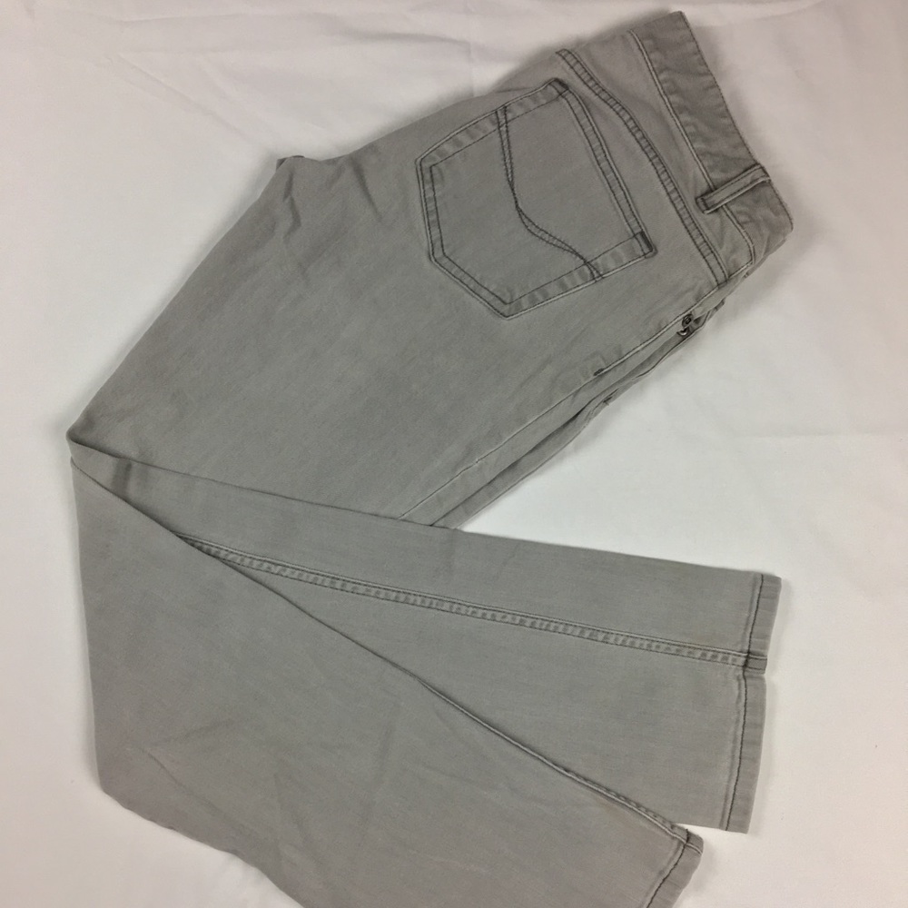 J Jill Women's Light Grey Stretch Slim Leg Sz 4